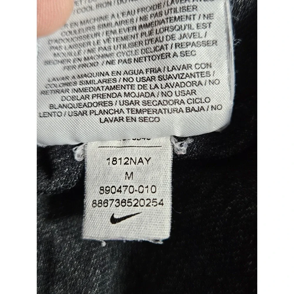 Nike Dri-FIT Womens Running Shorts Gray Heather Athletic Gym 890470-010 Size‎ M